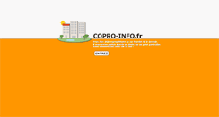 Desktop Screenshot of copro-info.com